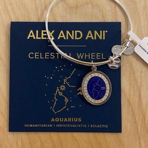 Alex and Ani Aquarius Celestial Wheel Bangle